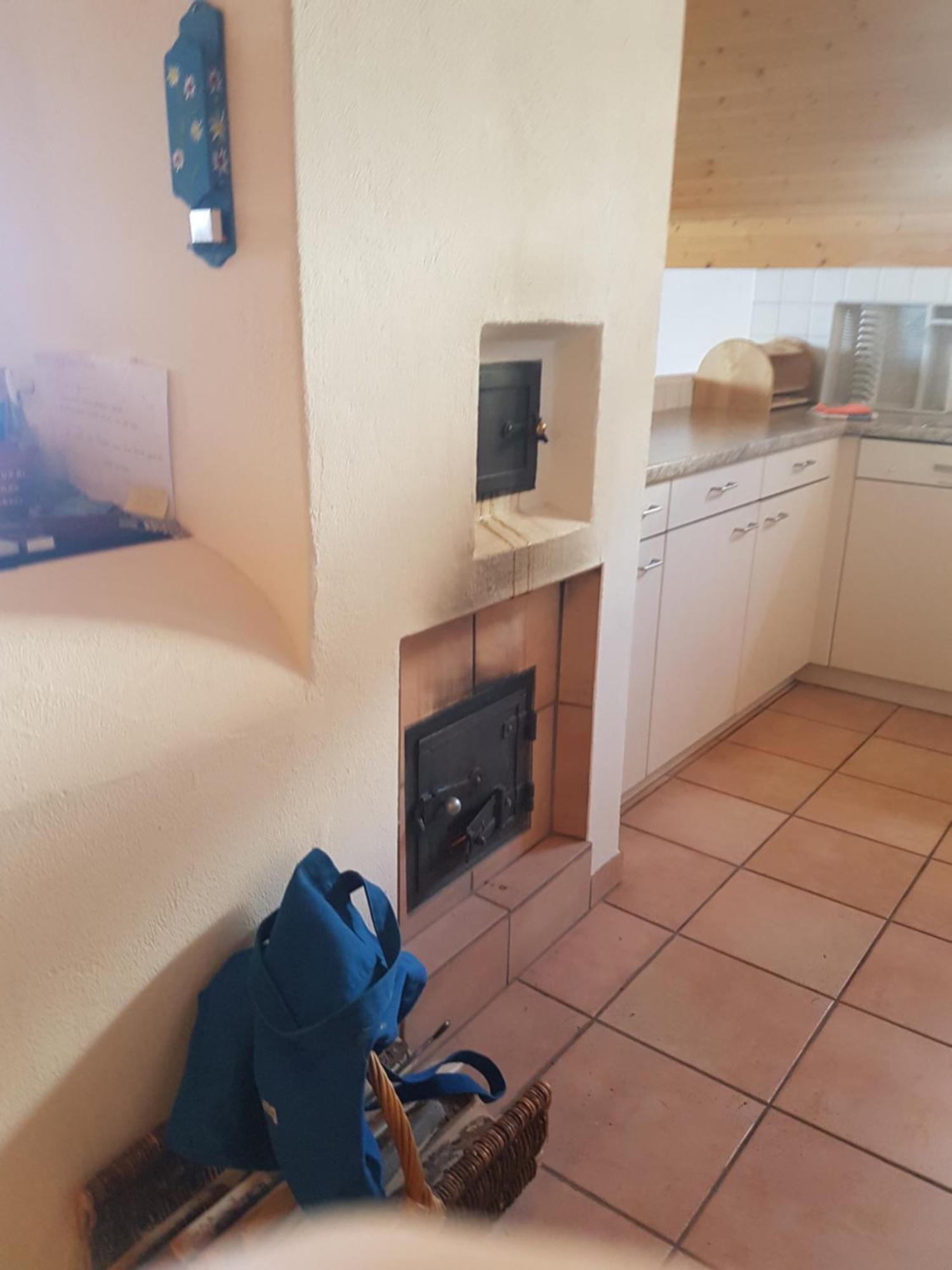 Dachwohnung Unterem Hoereli Vals Bagian luar foto